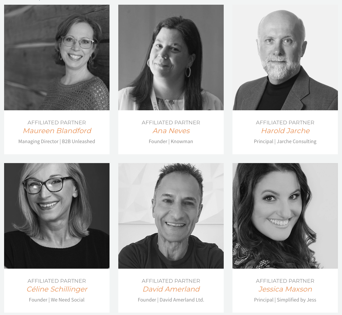 Affiliated Experts - Engaged Organizations