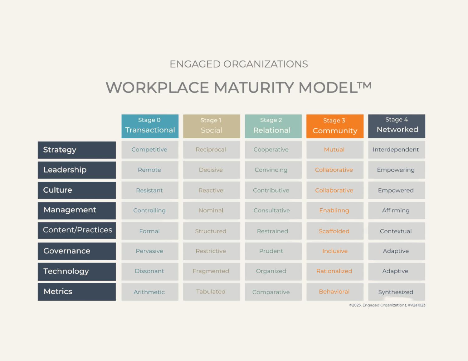 Workplace Maturity Model Expertise Graphic