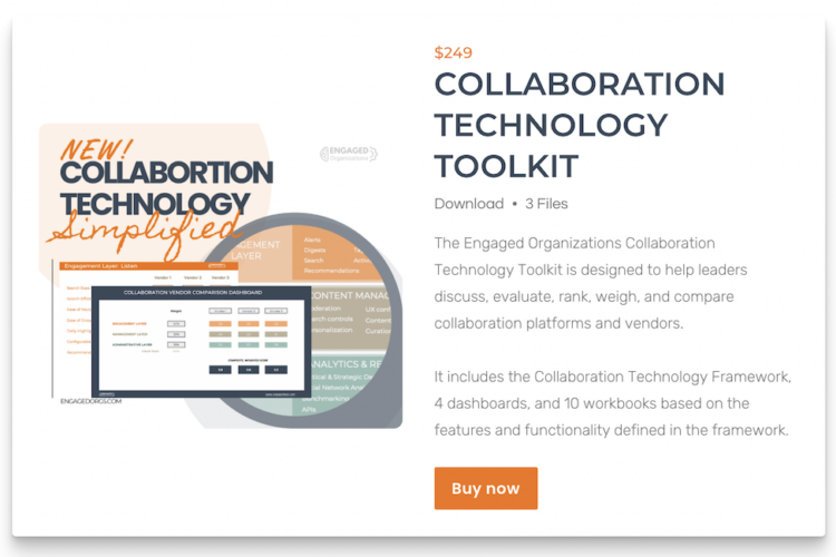 Digital Workplace Collaboration Technology Toolkit and Vendor Guide
